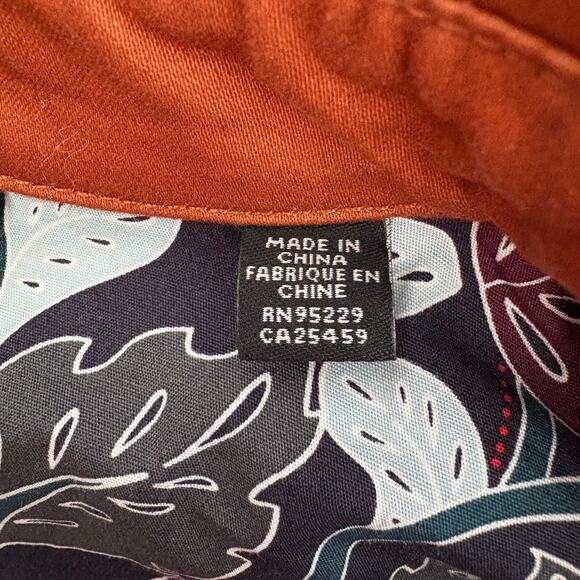 Ted Baker Burnt Orange Lightweight Cotton Jacket - Men's Size 5 - Picture 7 of 8